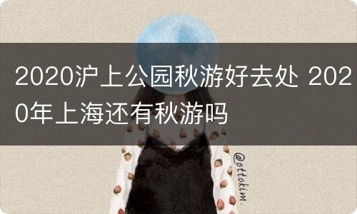 2020沪上公园秋游好去处 2020年上海还有秋游吗