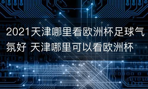 2021天津哪里看欧洲杯足球气氛好 天津哪里可以看欧洲杯