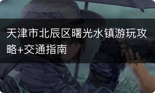 天津市北辰区曙光水镇游玩攻略+交通指南