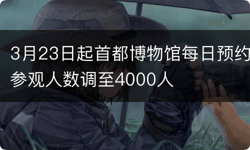 3月23日起首都博物馆每日预约参观人数调至4000人