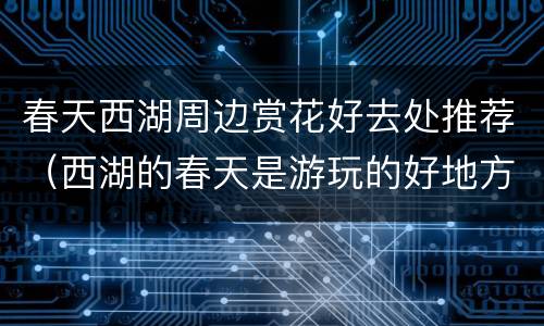 春天西湖周边赏花好去处推荐（西湖的春天是游玩的好地方）