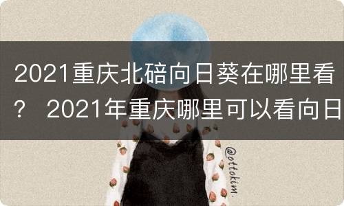 2021重庆北碚向日葵在哪里看？ 2021年重庆哪里可以看向日葵
