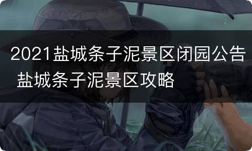 2021盐城条子泥景区闭园公告 盐城条子泥景区攻略