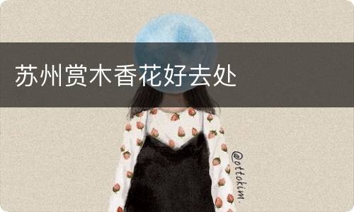 苏州赏木香花好去处