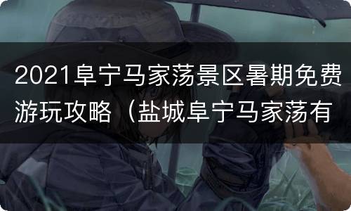 2021阜宁马家荡景区暑期免费游玩攻略（盐城阜宁马家荡有什么游玩的东西）