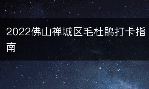 2022佛山禅城区毛杜鹃打卡指南