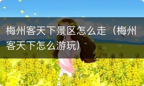 梅州客天下景区怎么走（梅州客天下怎么游玩）