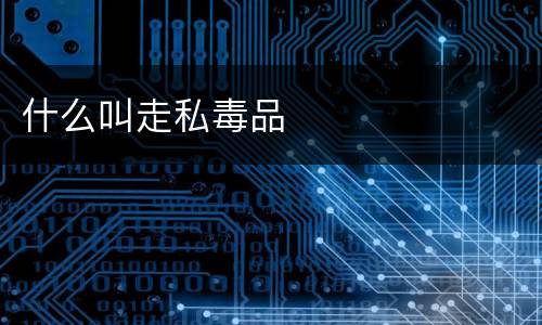 什么叫走私毒品