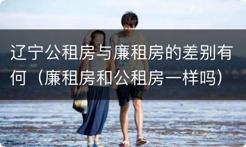 辽宁公租房与廉租房的差别有何（廉租房和公租房一样吗）