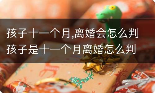 孩子十一个月,离婚会怎么判 孩子是十一个月离婚怎么判