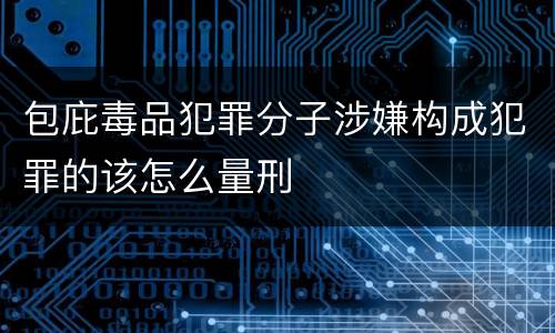 包庇毒品犯罪分子涉嫌构成犯罪的该怎么量刑