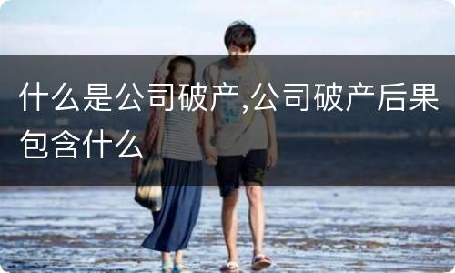 什么是公司破产,公司破产后果包含什么