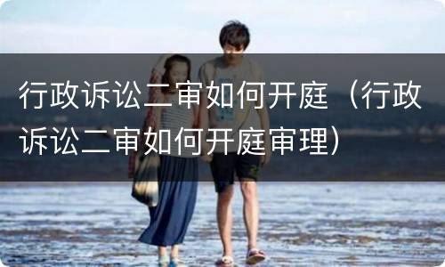 行政诉讼二审如何开庭（行政诉讼二审如何开庭审理）